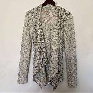 Lucky Brand Women Size Medium Cardigan Gray Casual